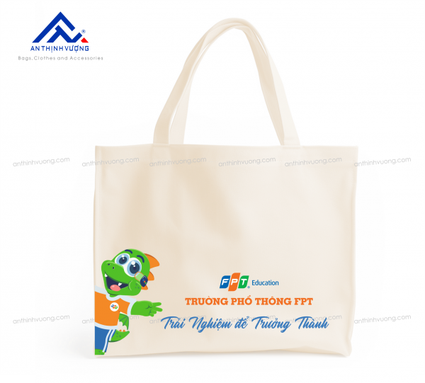 Túi canvas in logo FPT EDUCATION